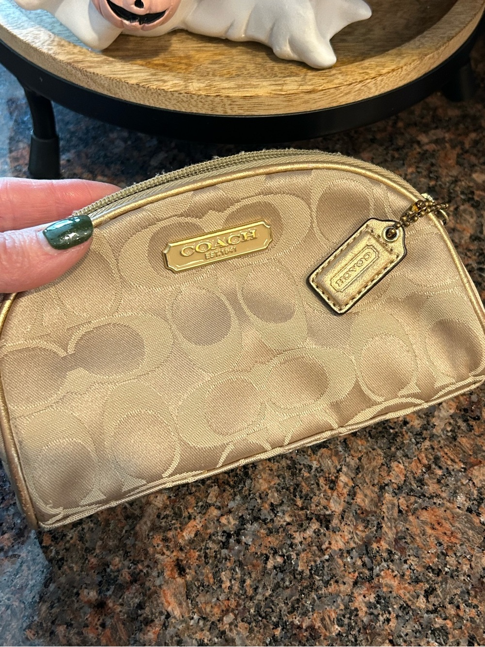 Coach x Estée Lauder Limited Edition
Signature Cosmetic Bag